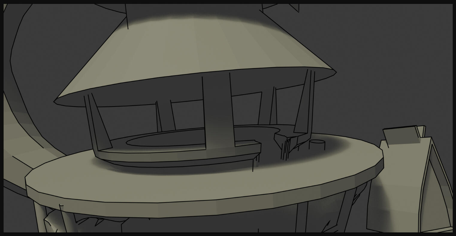 BLENDER BLOCKOUT W/FREESTYLE MODIFIER